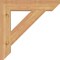 Ekena Millwork Traditional Slat Smooth Bracket, Western Red Cedar, 3 1/2"W x 20"D x 20"H BKT04X20X20TRA06SWR - alternate 3